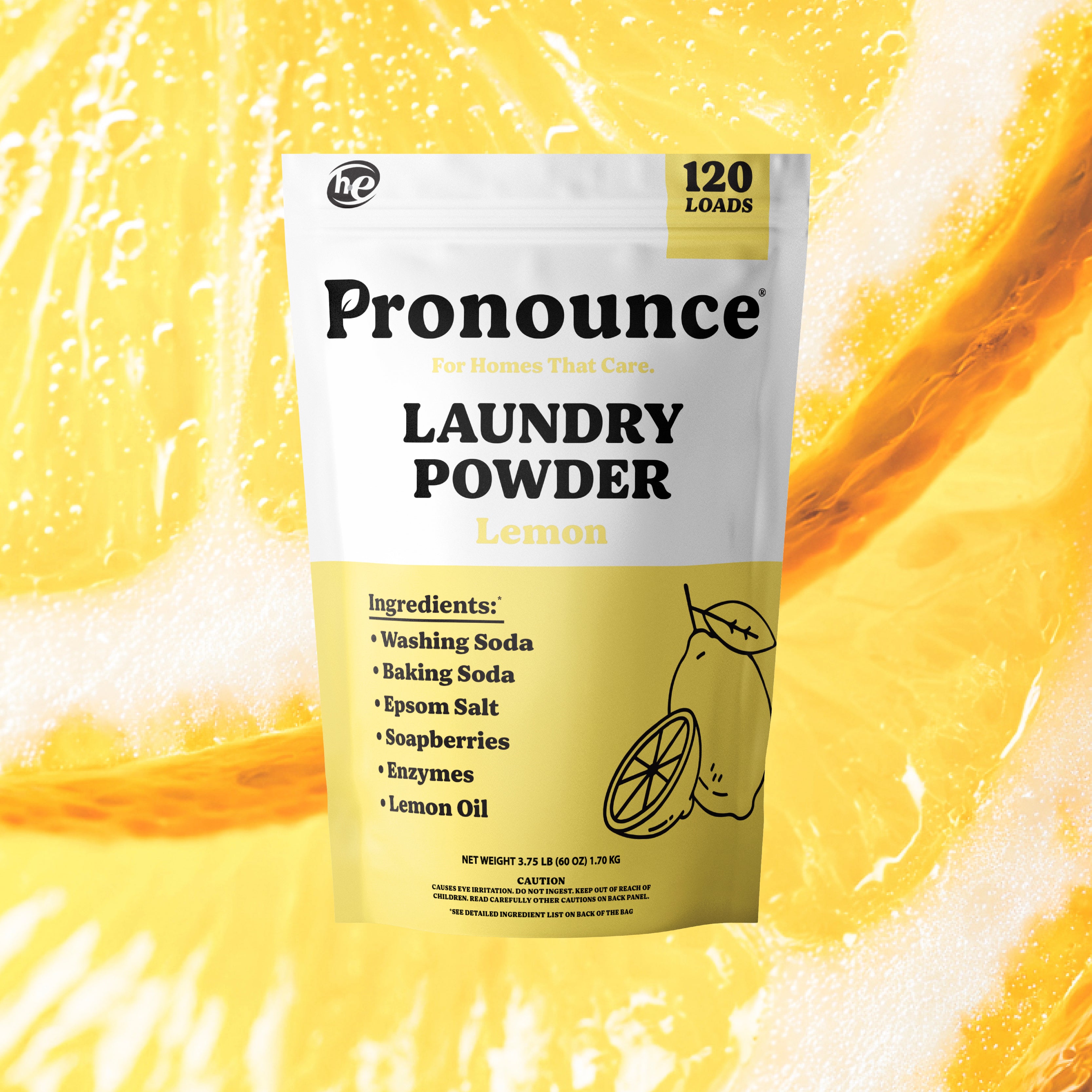 Laundry Powder - Lemon